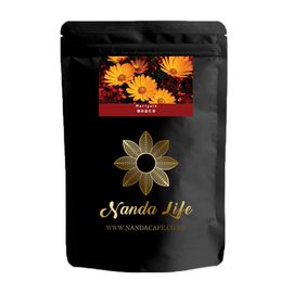 Nanda Life Premium Marigold Flower Tea 50 Tea Bags Pure Egyptian Herb Tea for Healthy Daily Wellness Habit